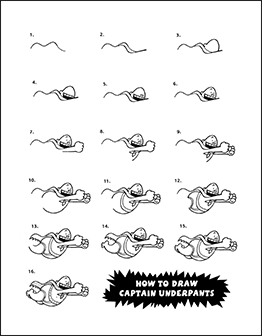 How to Draw Captain Underpants How to Draw Captain Underpants